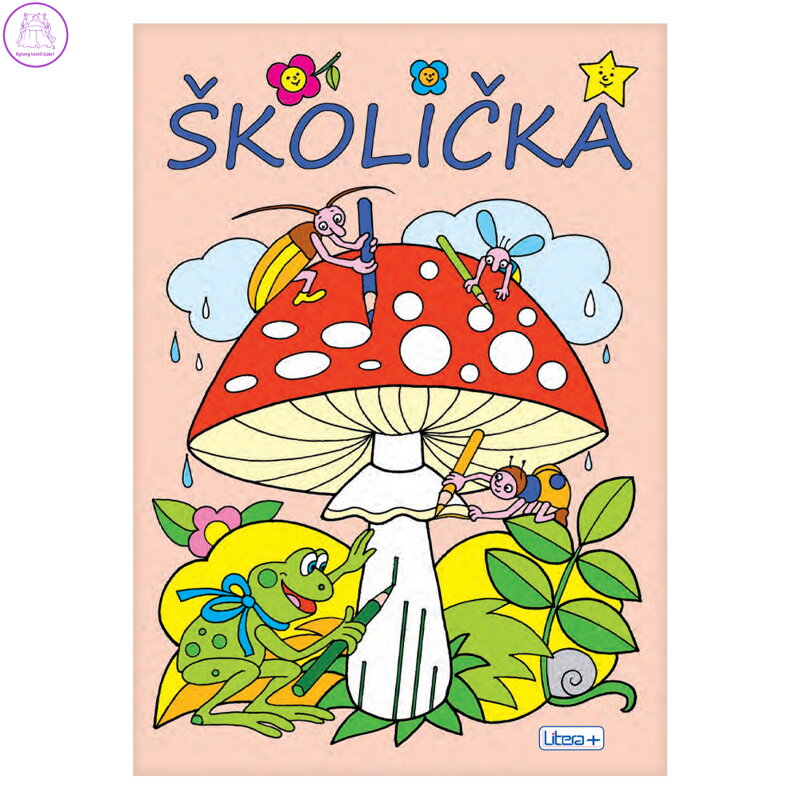 Omalovánka A5 Litera - Školička