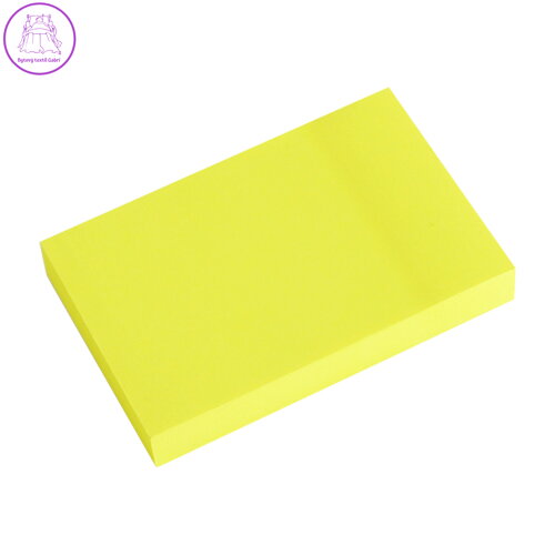 Blok lepicí NEON žltý 51 x 76 mm