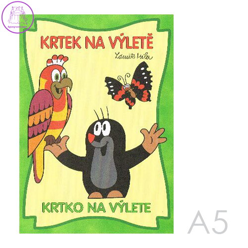 Omalovánka A5 Akim - Krtek na výletě
