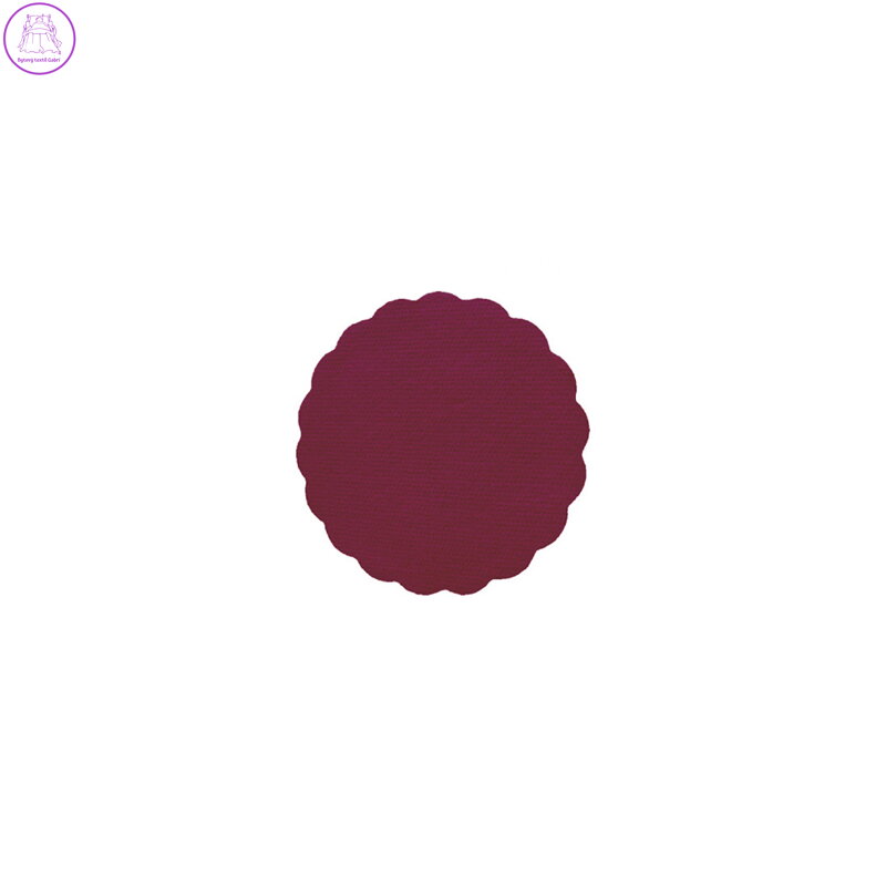 Rozetky Premium O 9cm bordové / 40ks /