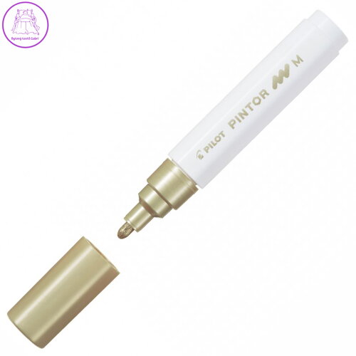 Pintor, PO, Medium, akrylový popisovač zlatá