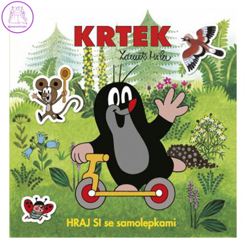 Kreatívni sešit Akim - Hraj si se samolepkami Krtek