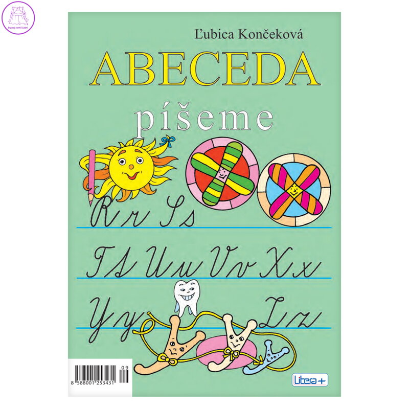 Omalovánka A5 Litera - Abeceda 3