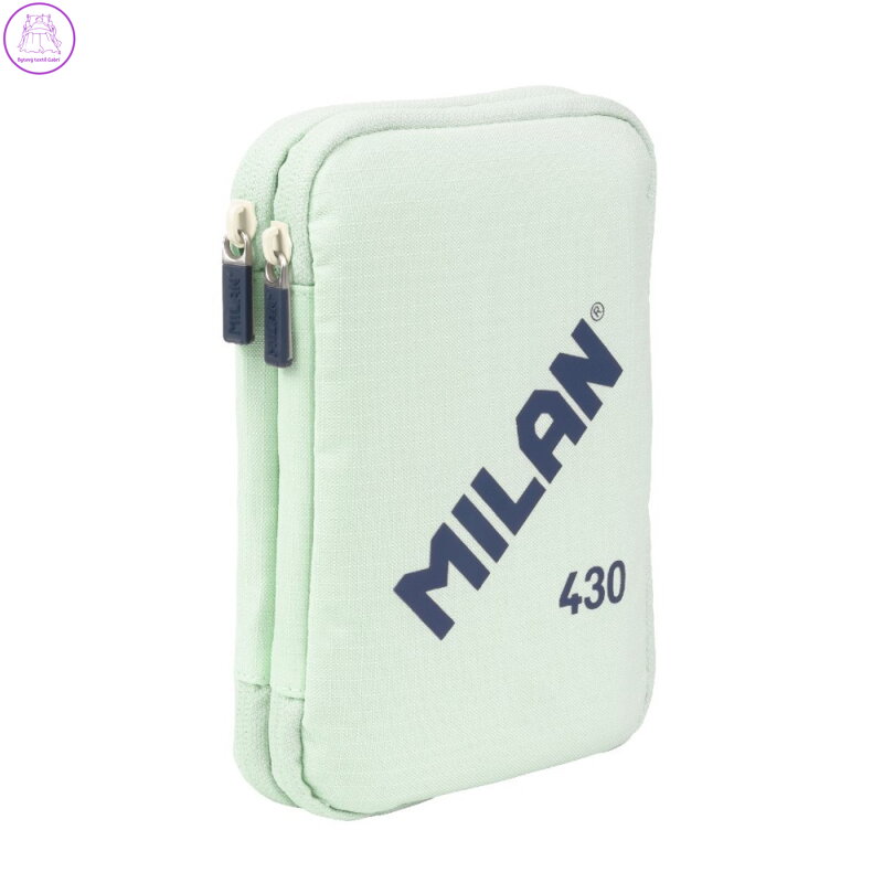 Penál 2-patrový/plněný MILAN - série 1918, zelená