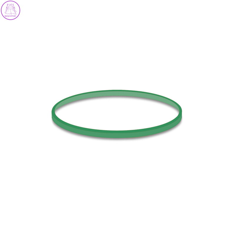 Gumičky zelené tenké (1 mm, O 4 cm) [1 kg]