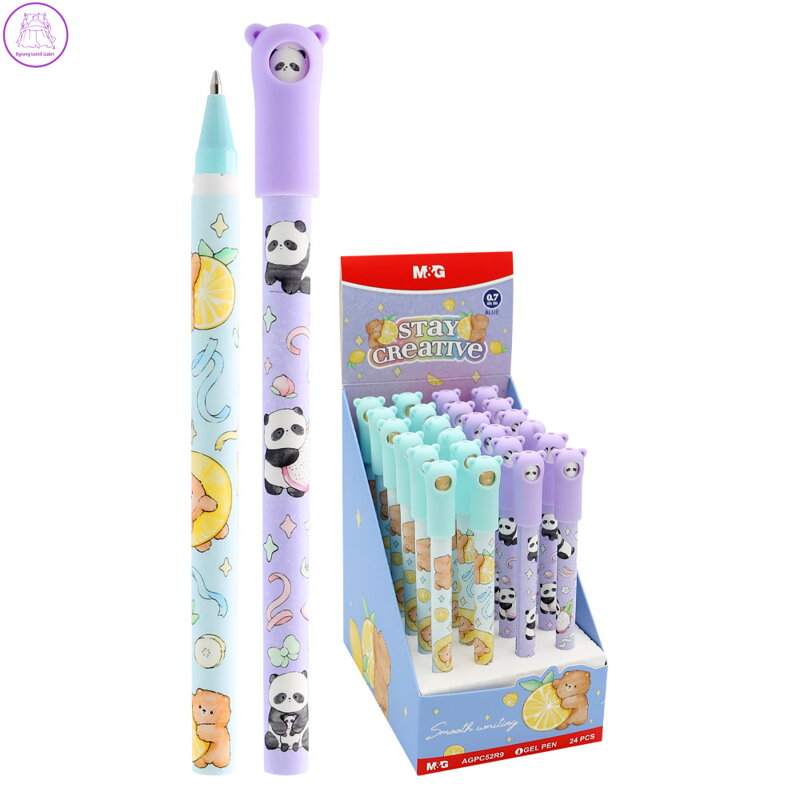 Pero gelové M&G Stay Creative 0,7 mm - modrá náplň