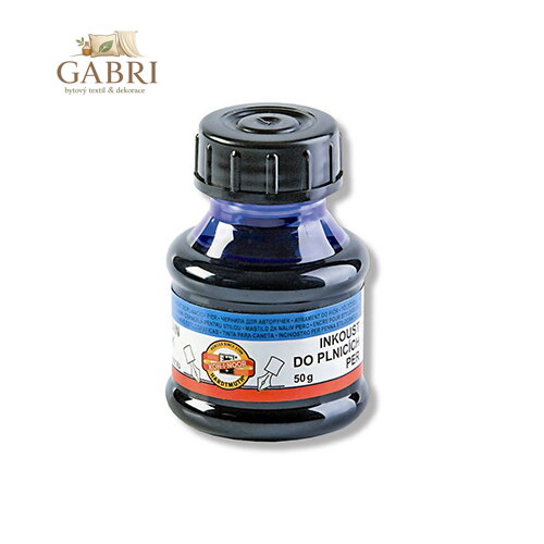 Inkoust do plnicího pera KOH-I-NOOR 50 ml, modrý