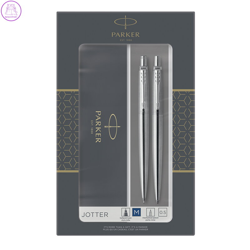 Parker Jotter Stainless Steel CT sada kuličkové pero a mechanická tužka