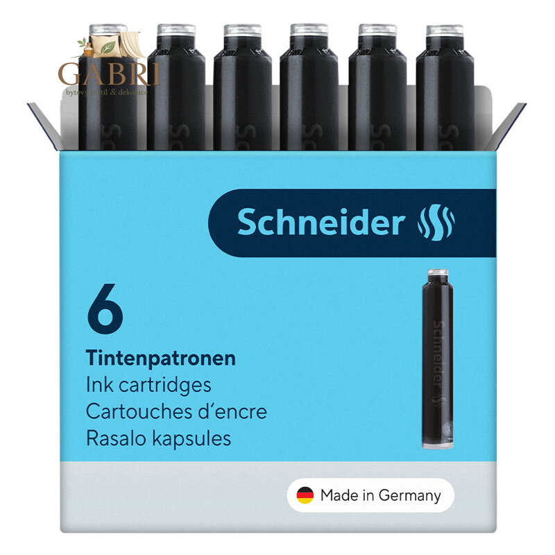 Schneiderovy bomby 6 ks - černá náplň