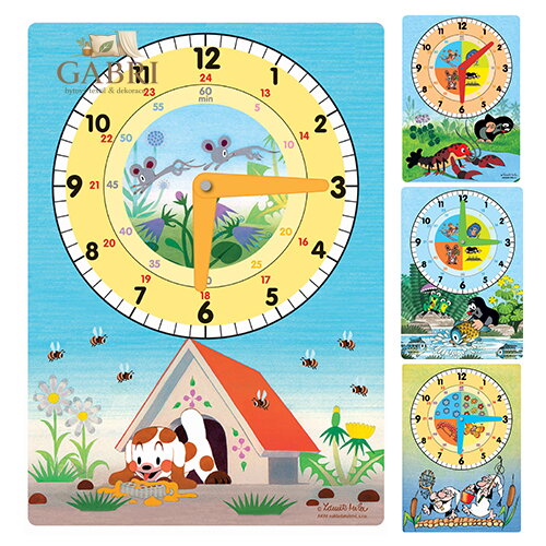 Hodiny školní Akim dětské - mix