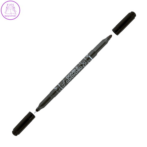 Popisovač CENTROPEN 3616 Double CD / DVD / BD - černý