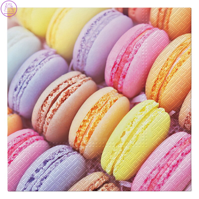 Ubrousky TaT 33x33 cm Sweet Macarons