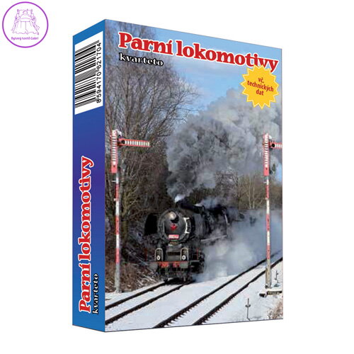 Karty hrací - Kvarteto Parní lokomotivy
