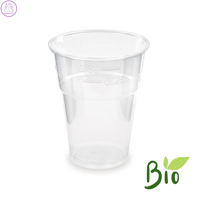 Kelímek průhledný 0,3 l (PLA BIO) 50 ks