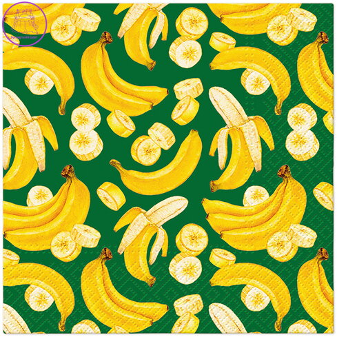 Ubrousky PAW L 33x33cm Banana Fever