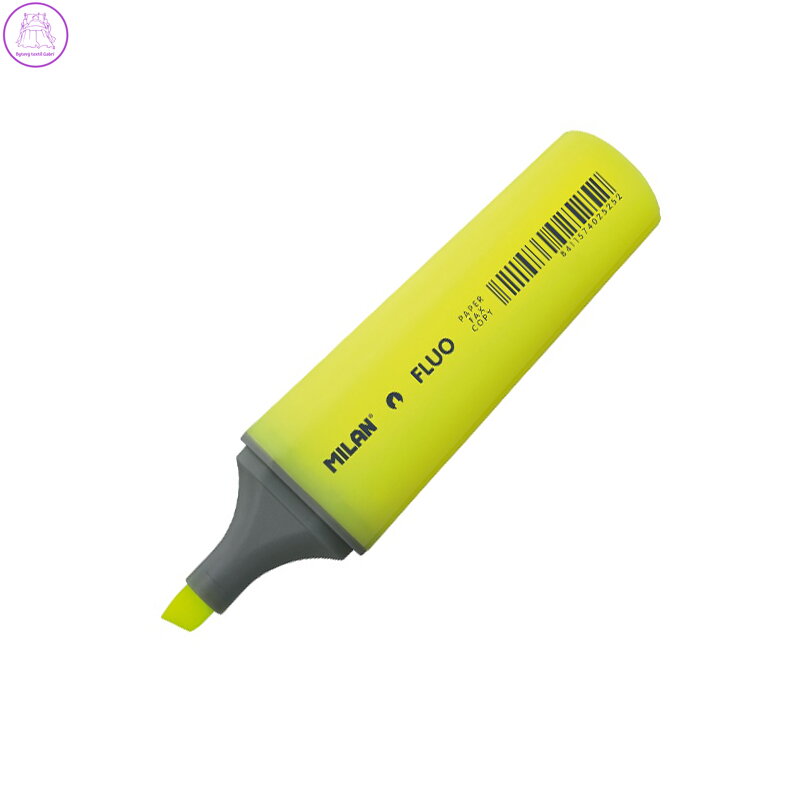 Zvýrazňovač MILAN Fluo Marker - žlutý
