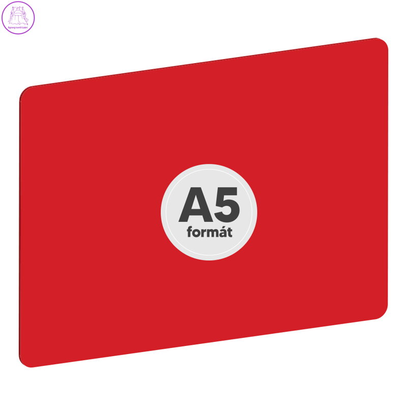 Modelovací podložka na stůl A5 červená