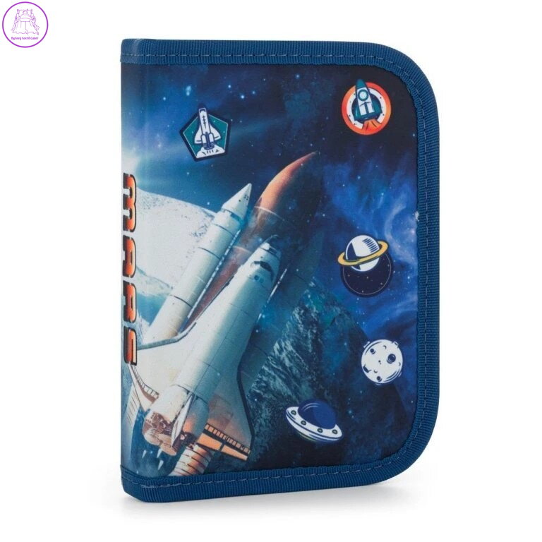 Penál 1 p. 2 chlopně, prázdný - Space