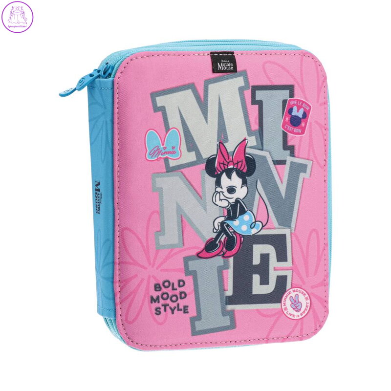 Penál 2-patrový plný - bold mood, Minnie Mouse