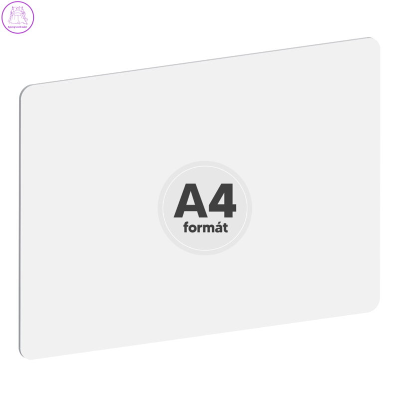 Modelovací podložka na stůl bílá A4