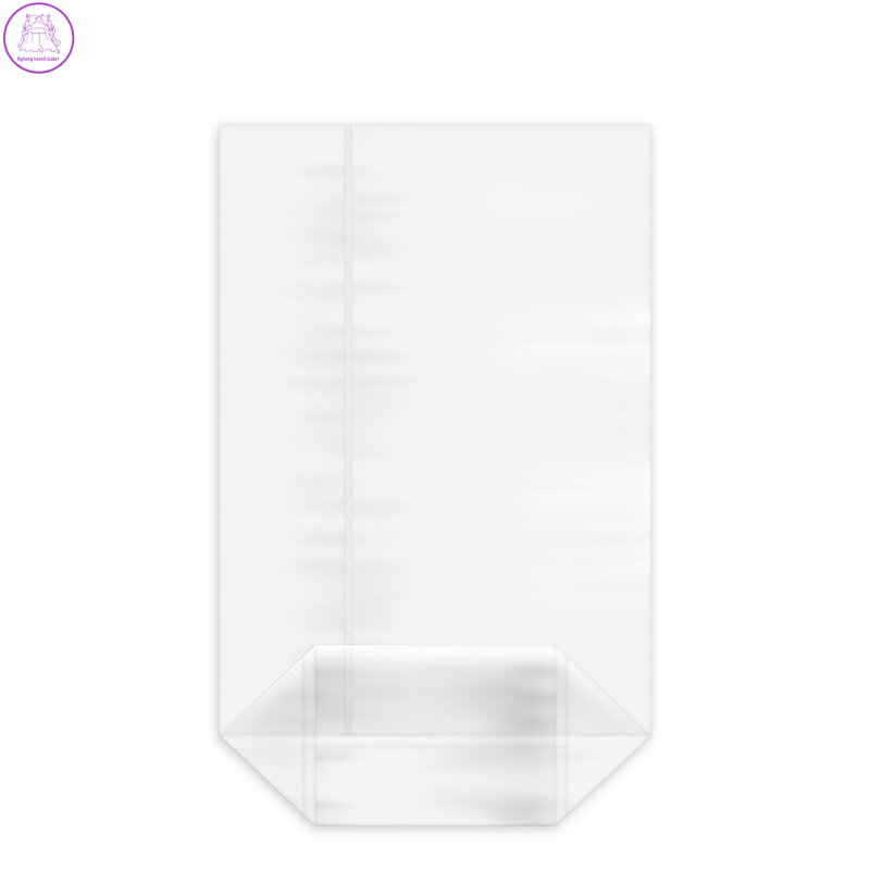 Sáček čirý (OPP) s křížovým dnem 14,5 x 23,5 + 6 cm