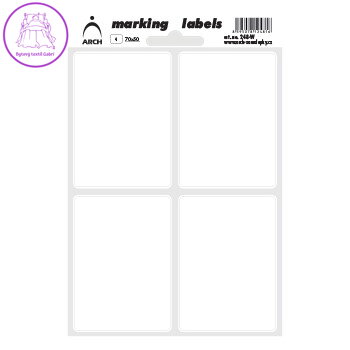 Samolepící etikety 70x50 mm (4 ks)