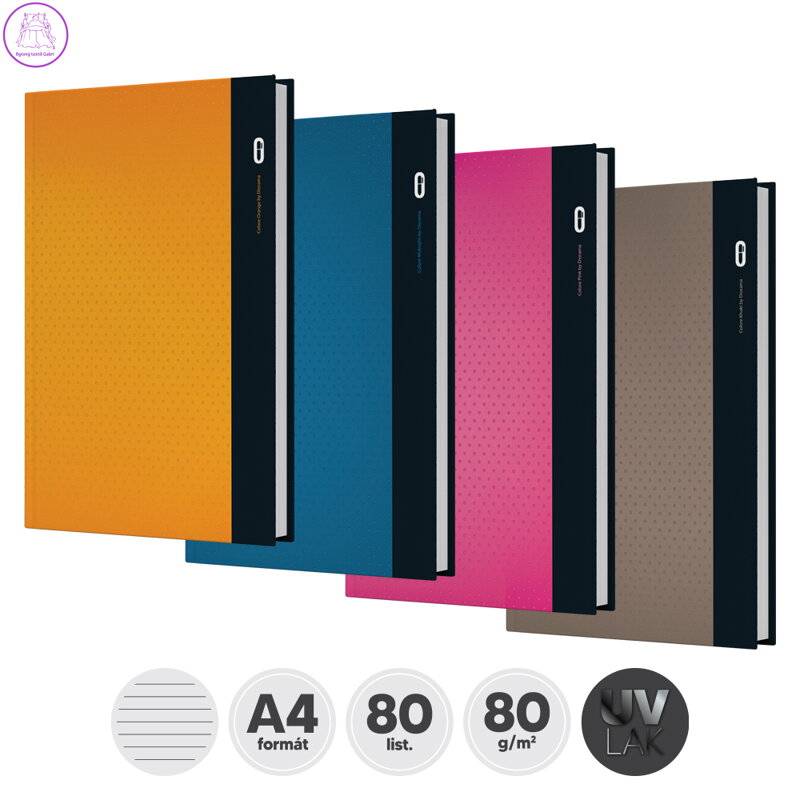 Kniha záznamová linkovaná A4 (80-listová)