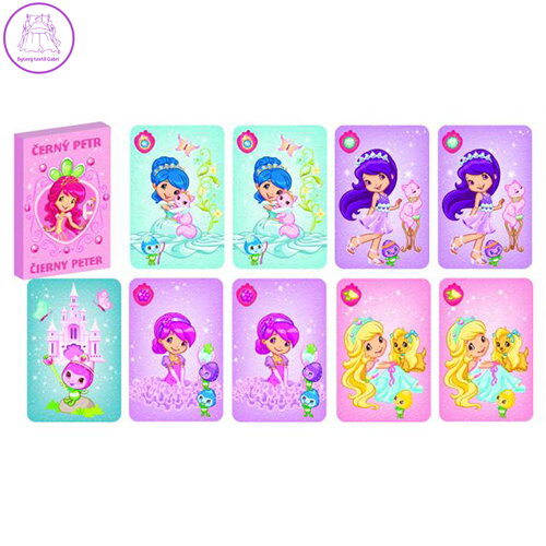 Karty hrací - Černý Petr - Akim Strawberry