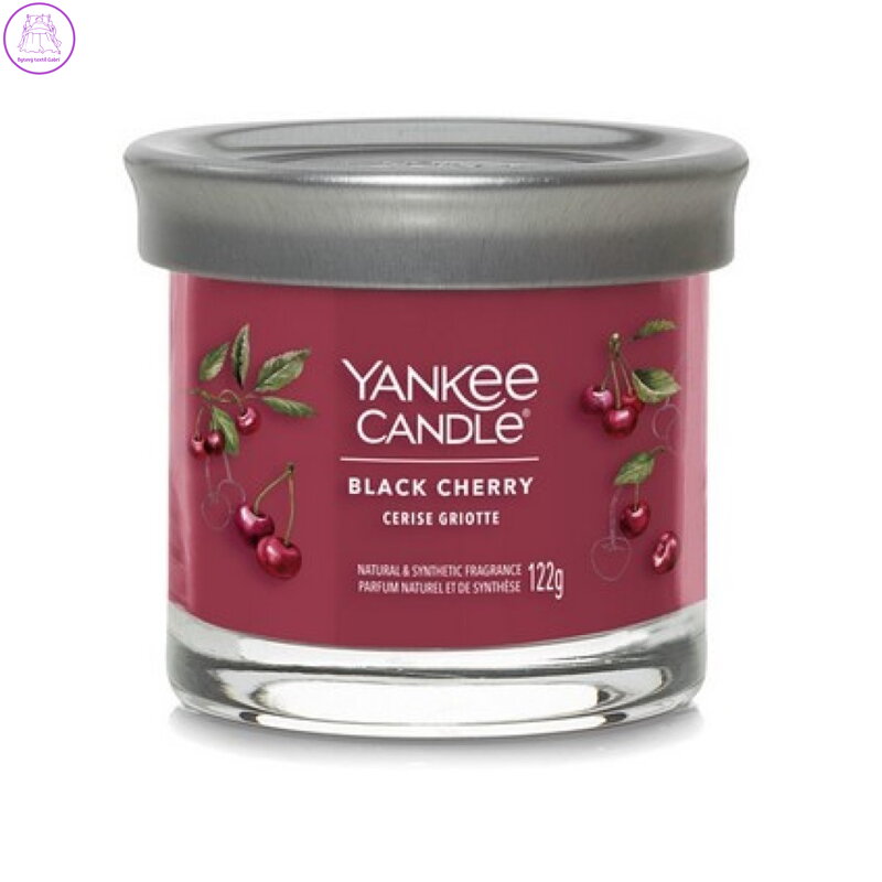 Svíčka Yankee Candle -  BLACK CHERRY