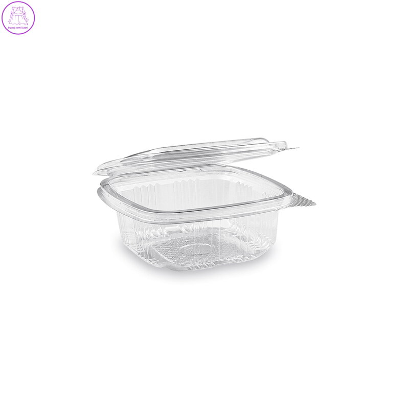 Miska hranatá s víčkem 250 ml, 50 ks