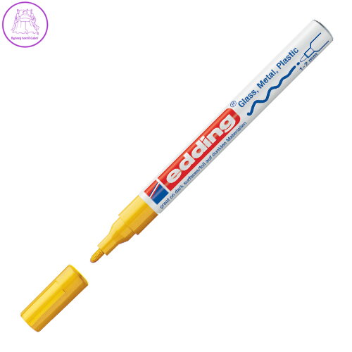 Lakový popisovač Edding 751 žlutý