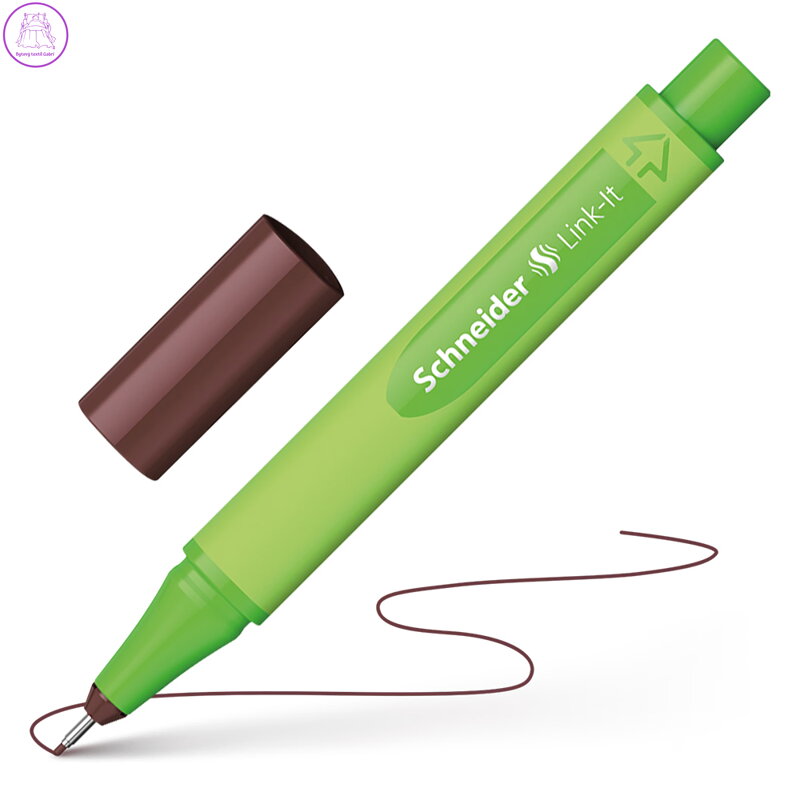 Popisovač Schneider Link-It 0,4 mm tmavohnědá