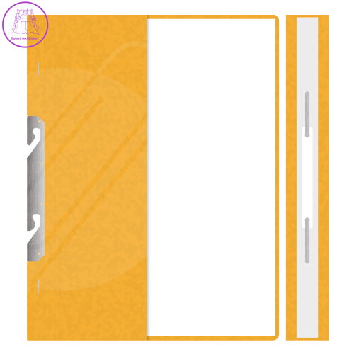 Rychlovazač A4 RZP - závěsný poloviční, PŘESPÁN - žlutý