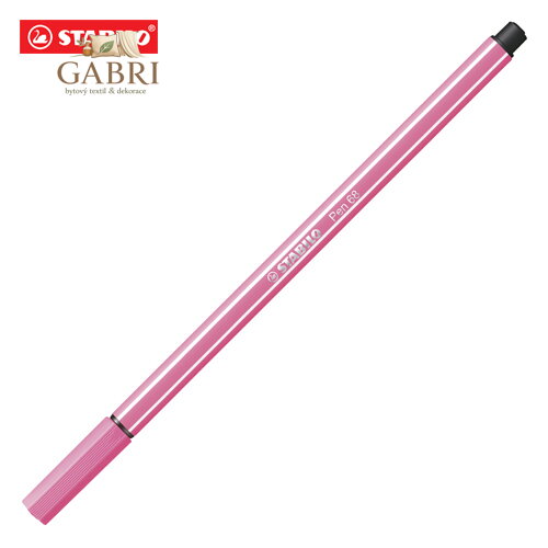 Fix vláknový STABILO Pen 68 růžový
