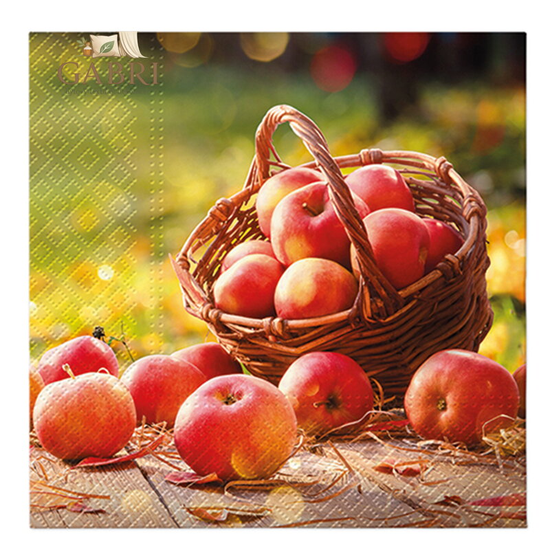 Ubrousky PAW L 33x33cm Autumn Apples