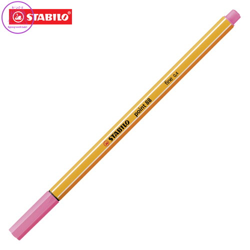 Liner STABILO point 88 světle růžový
