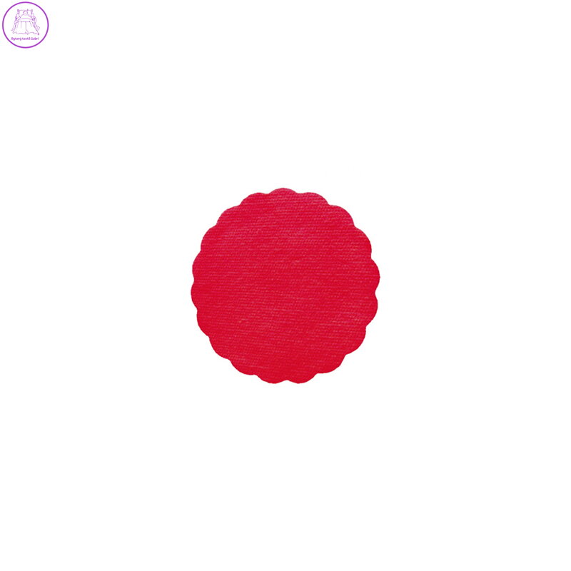 Rozetky Premium O 9cm červené / 40ks /