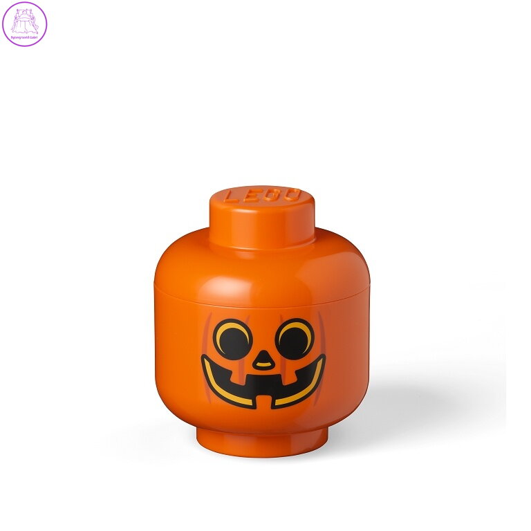 LEGO úložná hlava (velikost S) - dýně