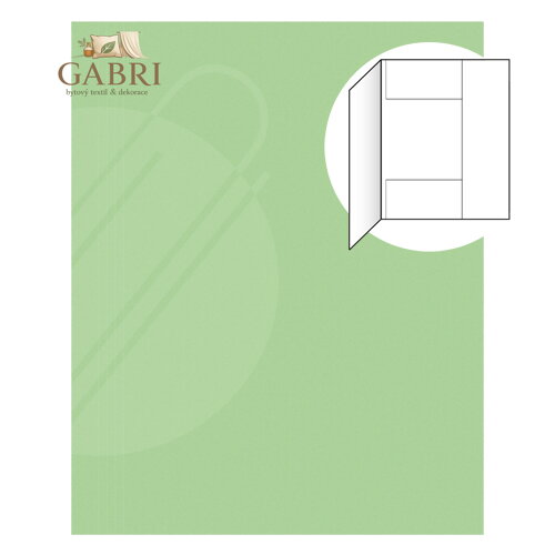 Odkládací mapa se 3 chlopněmi EKO 253 skládaná - zelená