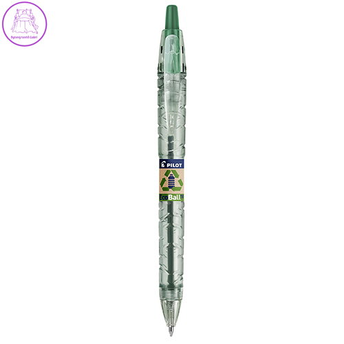 Pero guľočkové PILOT B2P EcoBall - zelená