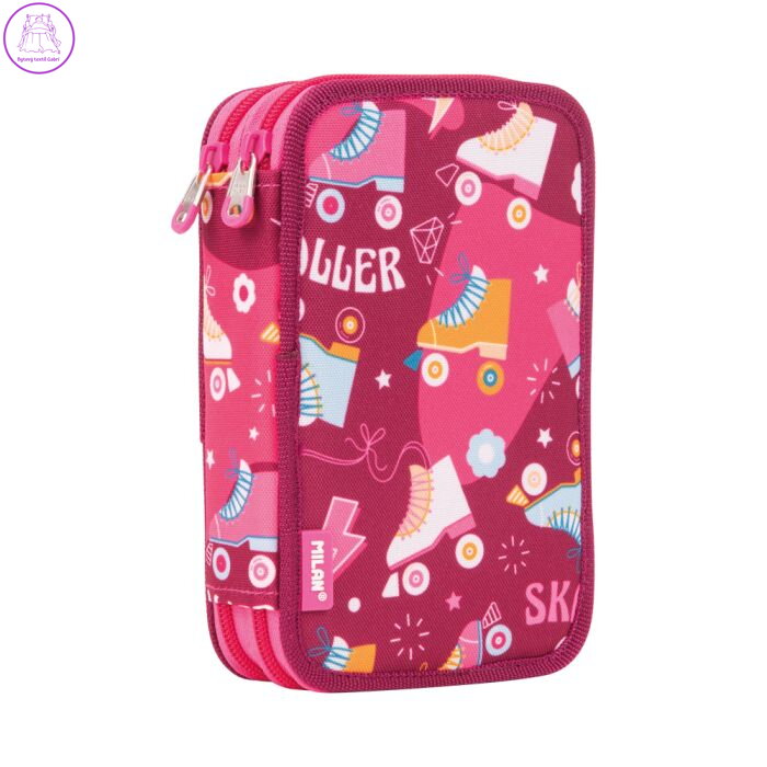 Penál 2-patrový/plněný MILAN - série Roller