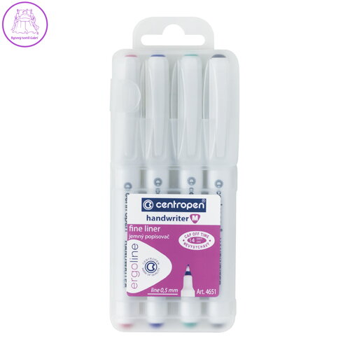 Liner CENTROPEN 4651 - 0,5 mm / sada 4 ks