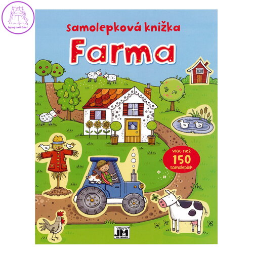 Samolepková knížka - Farma + samolepky