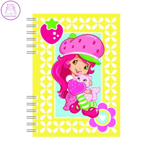 Zápisník A6 Akim se spirálovou vazbou Strawberry