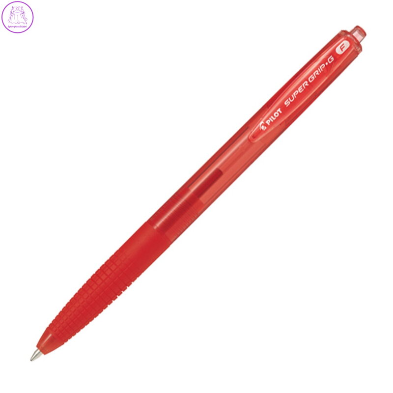 Pero kuličkové PILOT SuperGrip-G 0,7 mm - červená náplň