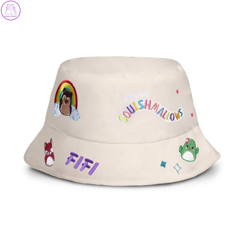 Squishmallows klobouk - mix béžový