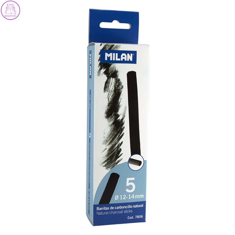 Uhlík přírodní MILAN 12-14mm, 5ks