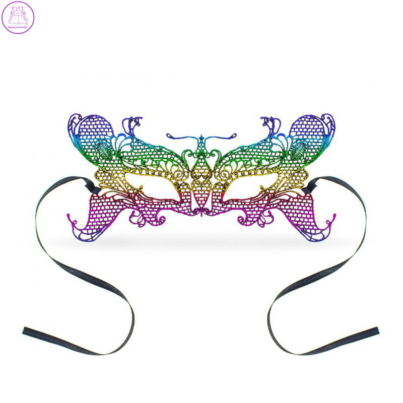 Maska Duhový motýl pro dospělé
