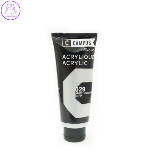 SE akryl barva Campus 100 ml Silver