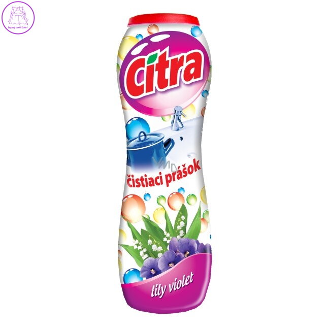 Citra Lilly Violet čistící písek na nádobí 400g